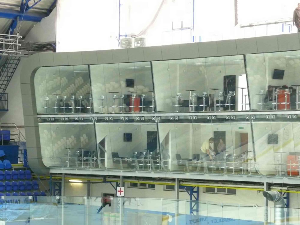 S•CAB furnishes ICE Arena in Poprad - Slovakia Republic.